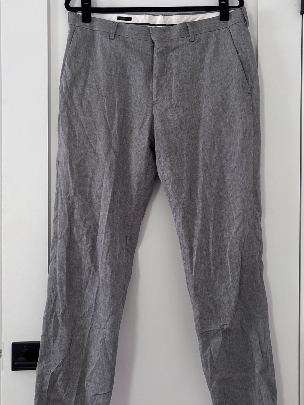 J. Crew Men’s Light Gray Dress Pants - Ludlow Slim Tailored